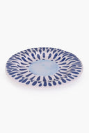 Melamine Blue & White Dinner Plate (28 cm) - Carina Home