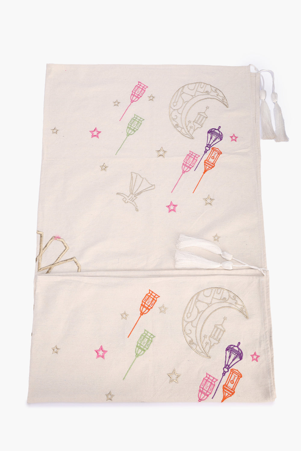 Festive Embroidered Tablecloth