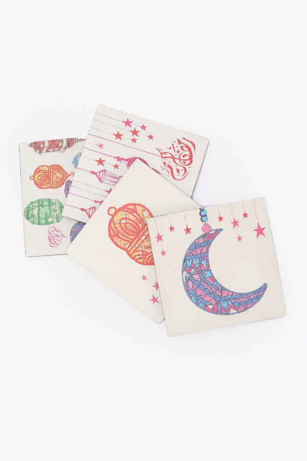 Ramadan Coaster Set - 4 Pcs - Carina Home