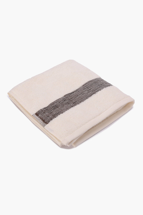 Grey Edge Towel - 140x70cm