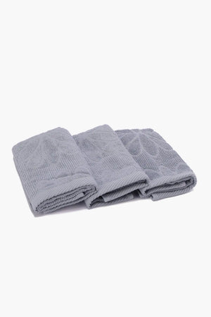 Flower Face Towels (Pack of 3) - Carina Home