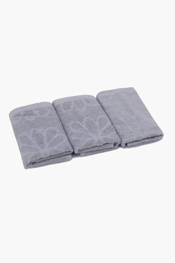 Flower Face Towels (Pack of 3) - Carina Home