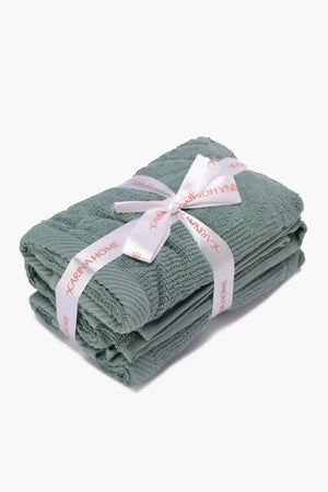 Flower Face Towels (Pack of 3) - Carina Home