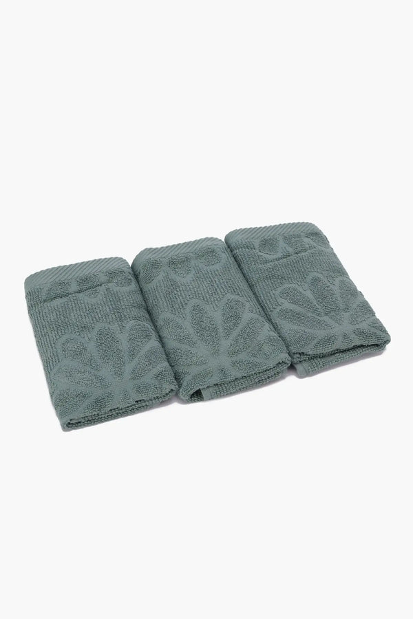 Flower Face Towels (Pack of 3) - Carina Home