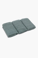 Double Border guest Towel (Pack of 3) - Carina Home