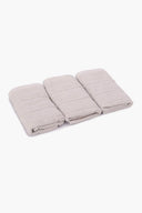 Double Border guest Towel (Pack of 3) - Carina Home