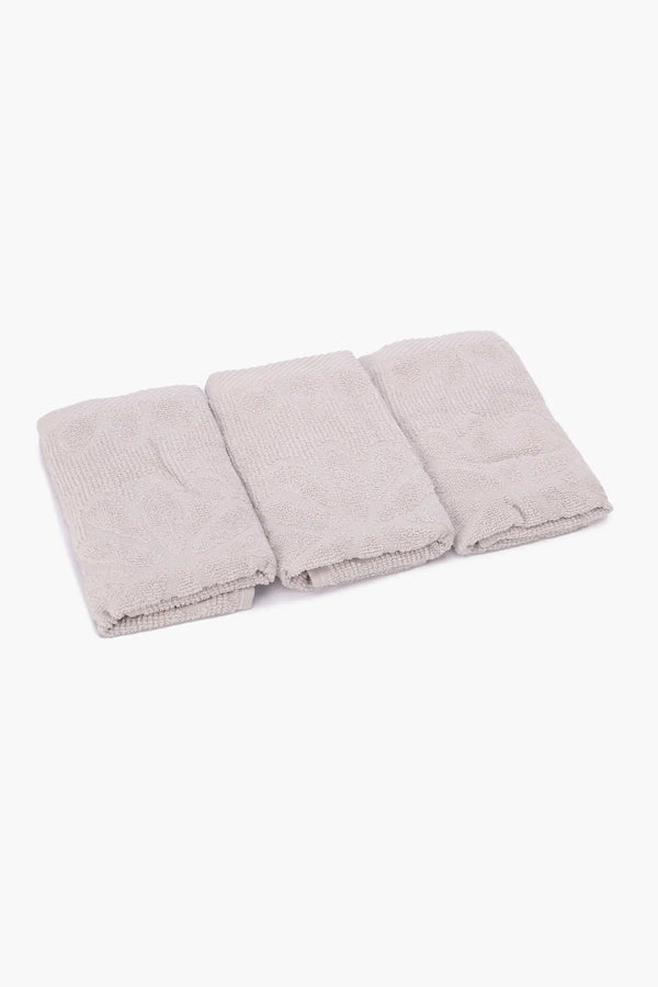 Flower Face Towels (Pack of 3) - Carina Home