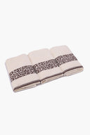 Animal Print Towel Set - 3 Pcs