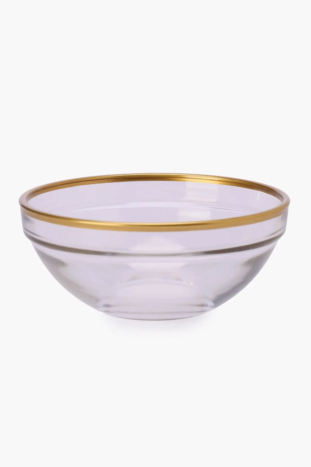 Glass Bowl with Gold Trim (12cm)