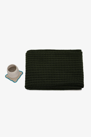 Large Soft Braided Throw