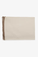 Large Throw with Contrasting Edge