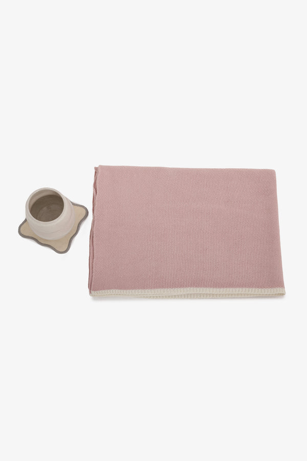 Baby Throw with Contrasting Edge