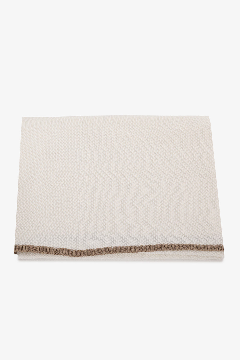 Baby Throw with Contrasting Edge