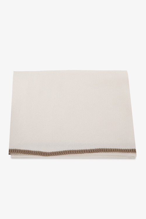 Baby Throw with Contrasting Edge