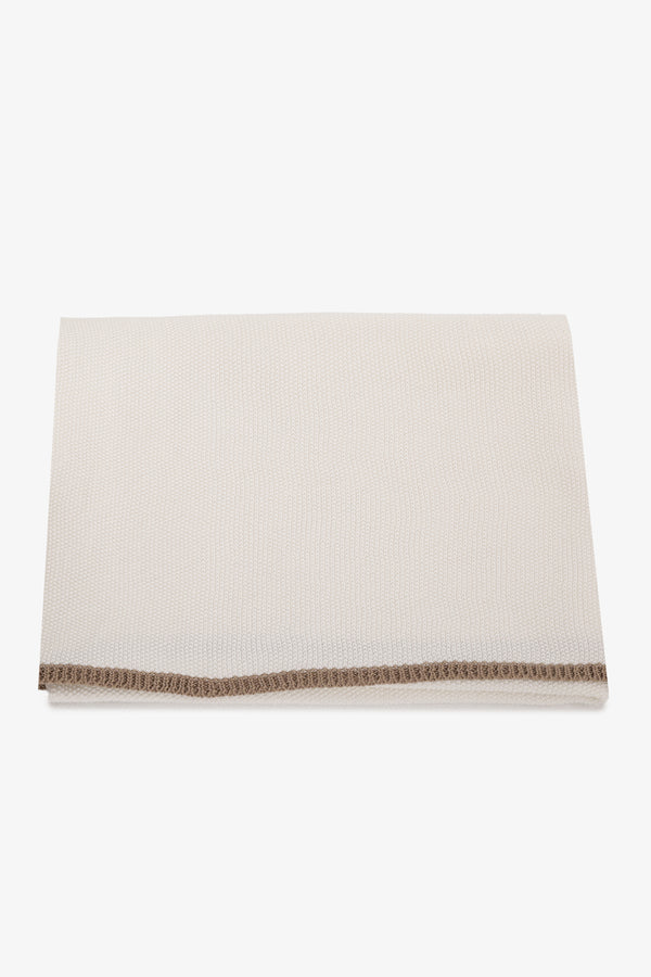 Baby Throw with Contrasting Edge