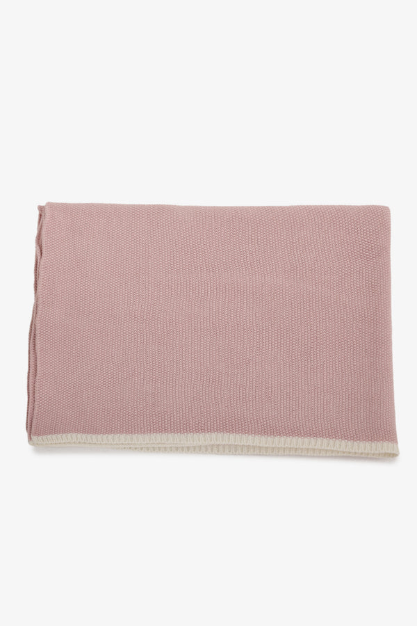 Baby Throw with Contrasting Edge