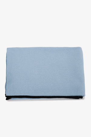 Baby Throw with Contrasting Edge