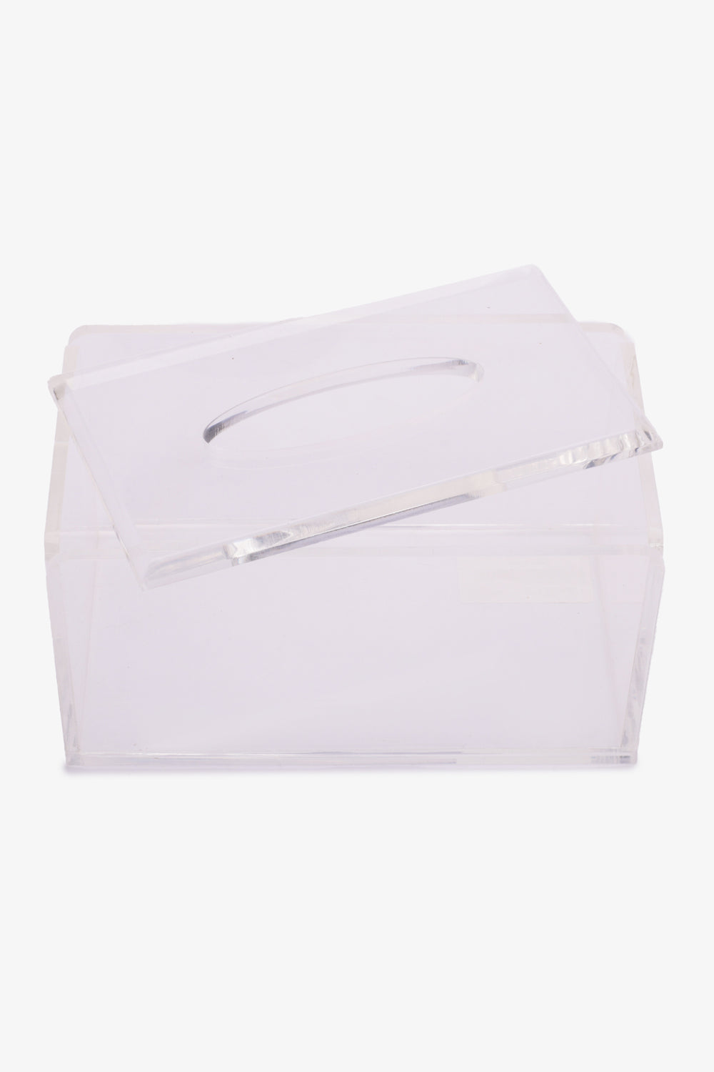 Clear Plexi Tissue Box