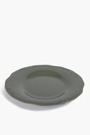 Melamine Round Plate with Decorative Edge (33cm) - Carina Home