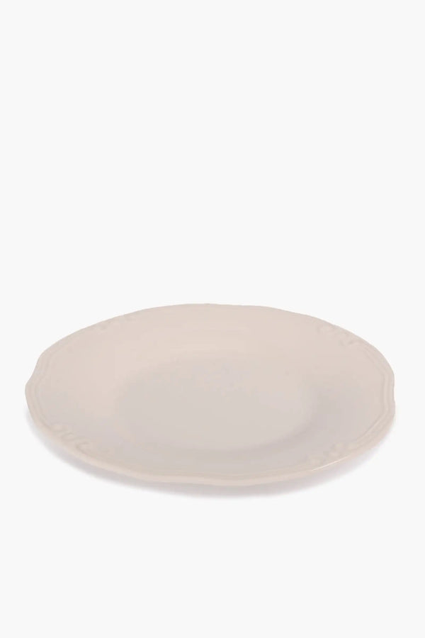 Melamine Dinner Plate with Decorative Edge (27cm) - Carina Home