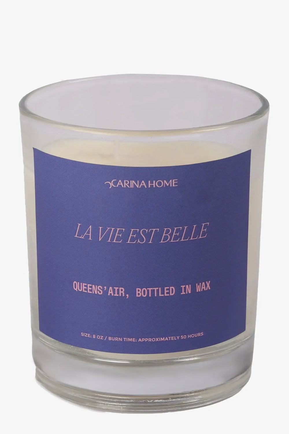 La Vie Est Belle Candle Jar (8oz)