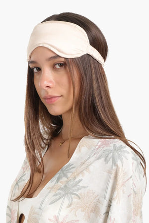 Padded Satin Eye Mask - Carina Home