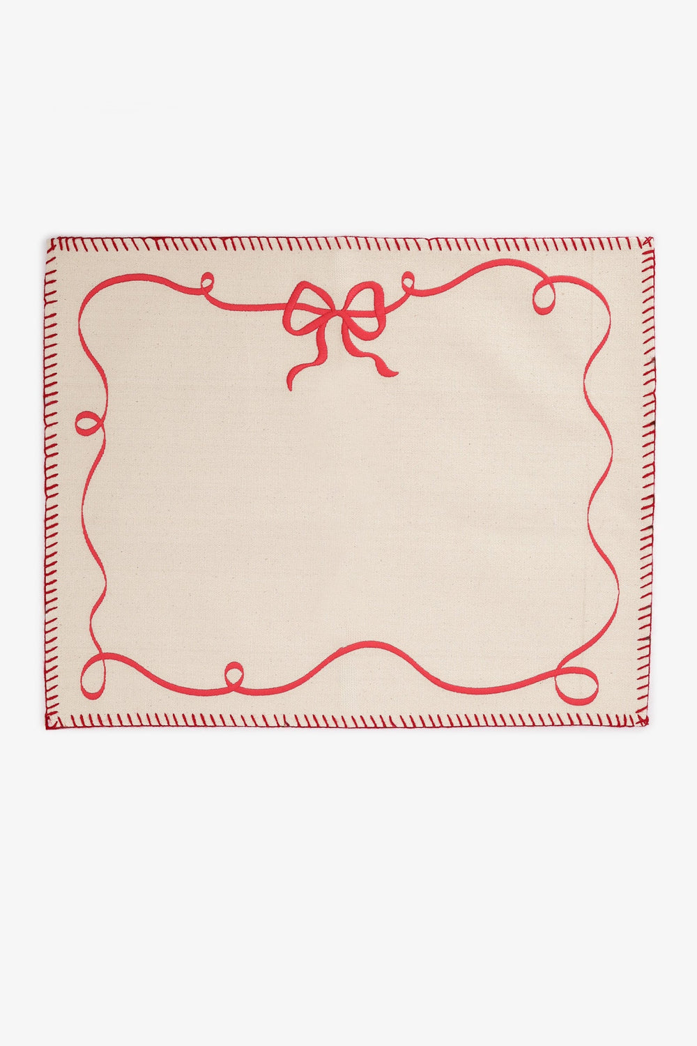Elegant Ribbon Placemat