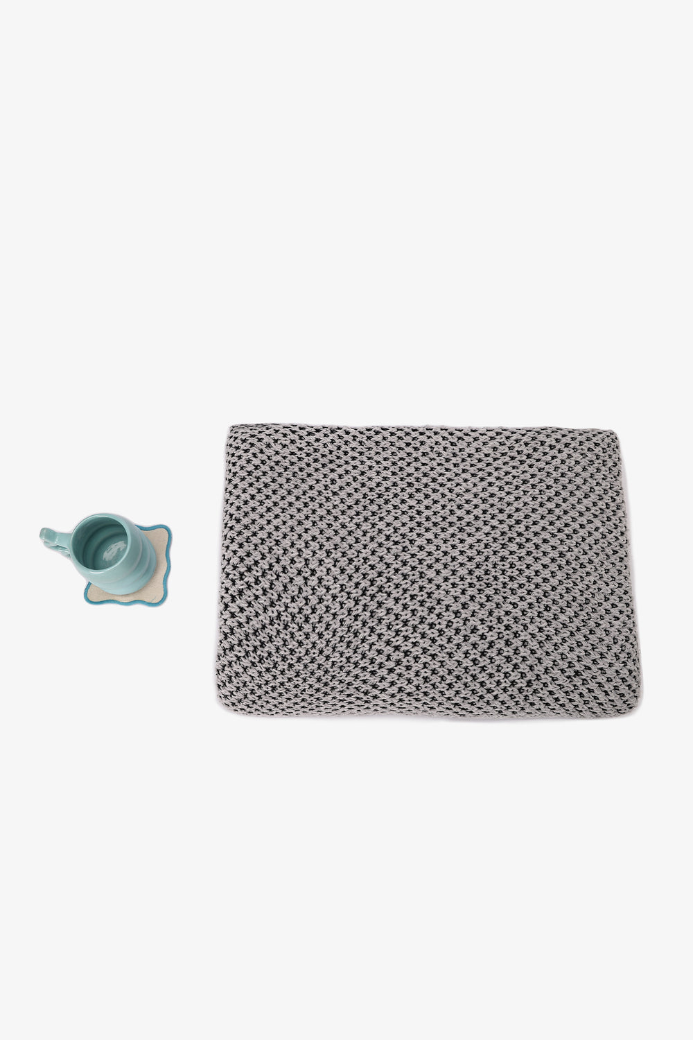 Knitted Throw Blanket