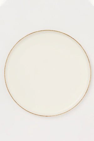 Porcelain Beige Dinner Plate (27cm) - Carina Home