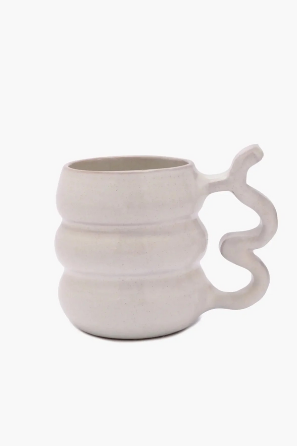 Pottery Ripple Mug
