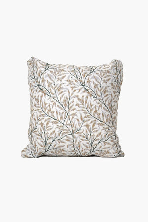 Beige Leafy Cushions - Carina Home