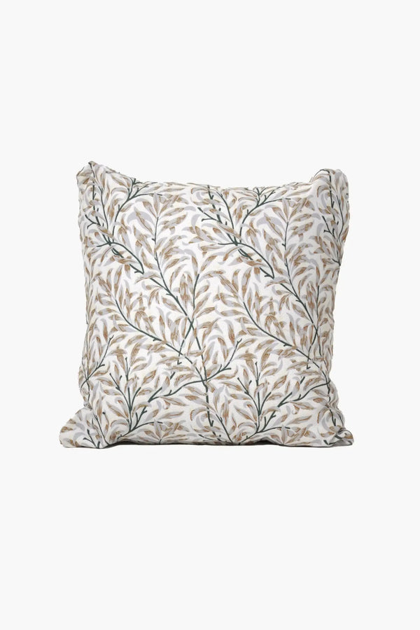 Beige Leafy Cushions - Carina Home