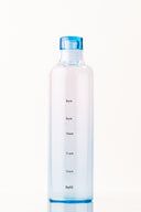 Glass Bottle with Time Markers