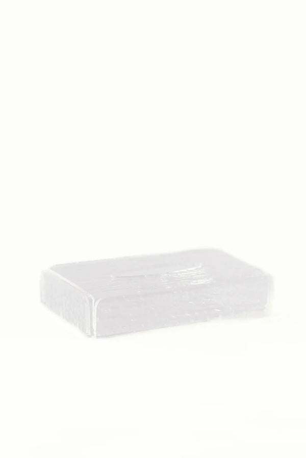 Small Textured Plexi Tissue Box