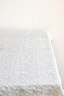 Tassel-Trim Embroidered Tablecloth