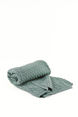 Braided Throw Blanket - Carina Home