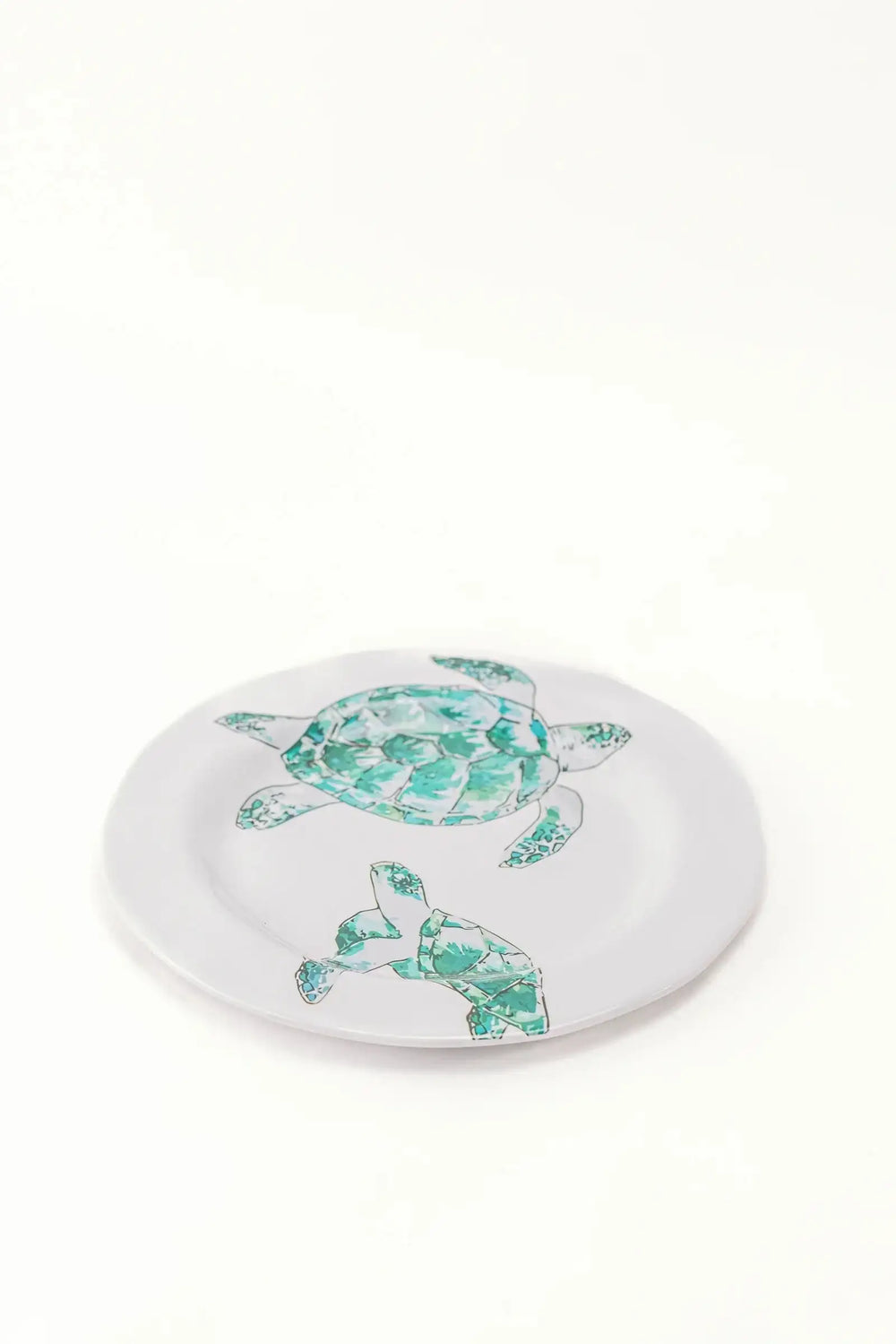 Melamine Turtle Dinner Plate (28cm) - Carina Home