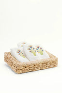 Embroidered Guest Towels (Pack of 4) - Carina Home