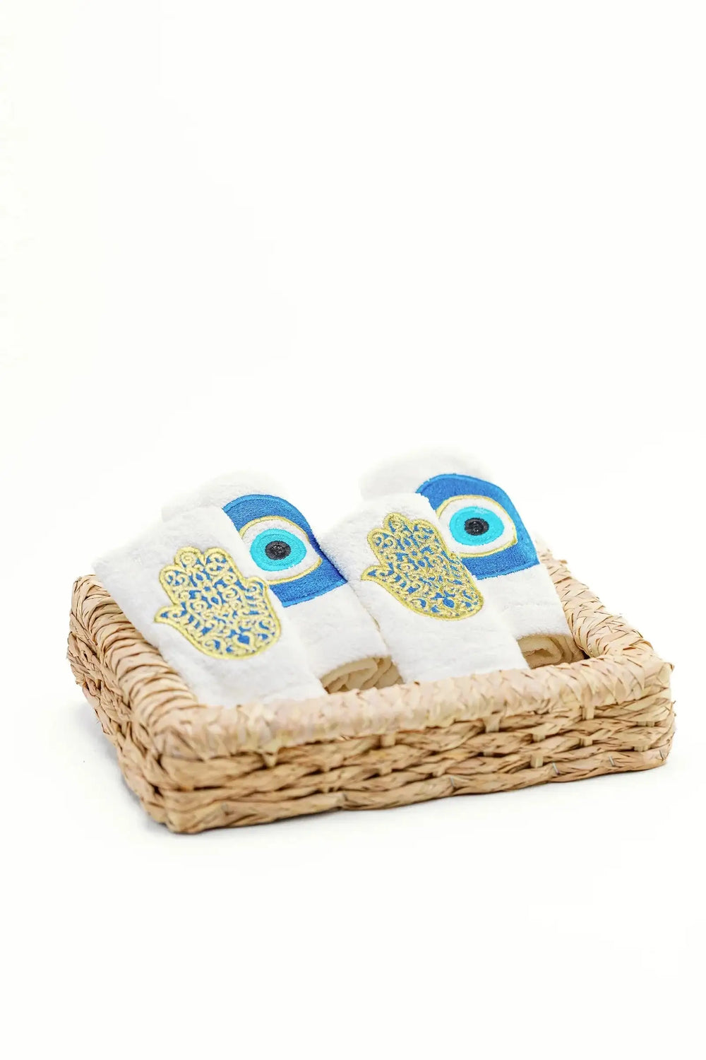 Embroidered Guest Towels (Pack of 4) - Carina Home