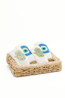 Embroidered Guest Towels (Pack of 4) - Carina Home