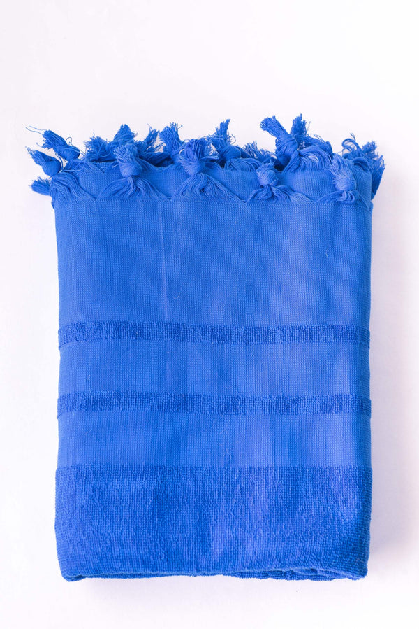 Beach Towel with Tassels - Carina Home