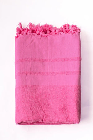 Beach Towel with Tassels - Carina Home
