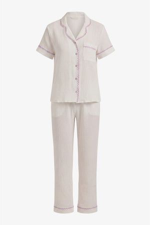 Scalloped Crinkle Pyjama