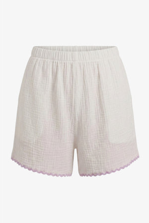 Scalloped Crinkle Short Pyjama
