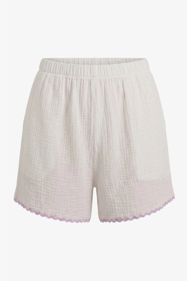 Scalloped Crinkle Short Pyjama