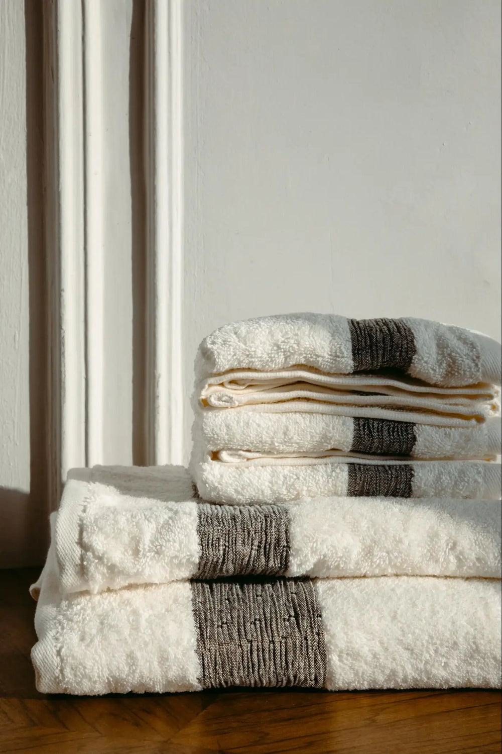 Grey Edge guest Towel (Pack of 3)