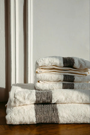 Grey Edge guest Towel (Pack of 3)