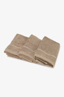 Bordered Guest Towels (Pack of 3)