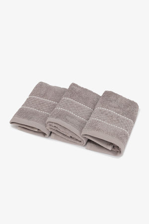 Stitched Guest Towel (Pack of 3)