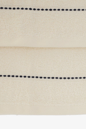 Bordered Guest Towels (Pack of 3)